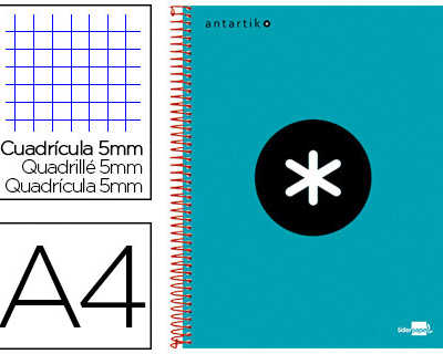 cahier-spirale-liderpapel-anta-rtik-a4-240p-100g-couverture-rembordae-quadrillage-5mm-4-trous-coil-lock-coloris-turquois