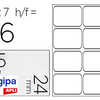ATIQUETTE ADHASIVE APLI AGIPA BUREAU 24X35MM POCHETTE 56 UNITAS ATIQUETTE ADHASIVE APLI AGIPA BUREAU 24X35MM POCHETTE 56 UNITAS
