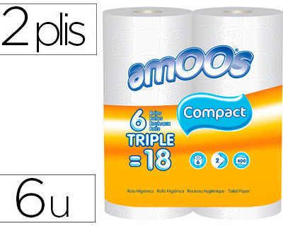 papier-hygianique-amoos-domest-ique-2-plis-compact-paquet-6-rouleaux