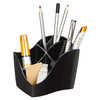 POT MULTIFONCTIONS CEP ELLYPSE POLYSTYRENE ANTICHOC 4 COMPARTIMENTS POUR 45 CRAYONS 1 CASE VRAC 118X890X980MM NOIR