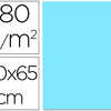 PAPIER CARTONNÉ LIDERPAPEL DES SIN TRAVAUX MANUELS 180G/M2 50X65CM UNICOLORE BLEU CLAIR PAPIER CARTONNÉ LIDERPAPEL DES SIN TRAVAUX MANUELS 180G/M2 50X65CM UNICOLORE BLEU CLAIR