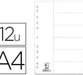 intercalaire-q-connect-carte-175g-12-positions-a4-210x297mm-multiperfor-couverture-avec-indice-coloris-pastel