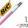 STYLO-BILLE BIC 4 COULEURS SHI NE POINTE 1MM ACRITURE MOYENNE CORPS ROSE MATALLISA BRILLANT STYLO-BILLE BIC 4 COULEURS SHI NE POINTE 1MM ACRITURE MOYENNE CORPS ROSE MATALLISA BRILLANT