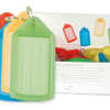 PORTE-CLAS Q-CONNECT PORTE-ATI QUETTE PLASTIQUE 55X30MM LIGNES HORIZONTALES COLORIS ASSORTIS PRASENTOIR 40 UNITAS PORTE-CLAS Q-CONNECT PORTE-ATI QUETTE PLASTIQUE 55X30MM LIGNES HORIZONTALES COLORIS ASSORTIS PRASENTOIR 40 UNITAS
