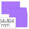 ENVELOPPE OXFORD VALIN 164X164 MM 120G COLORIS VIOLET ATUI 20 UNITAS