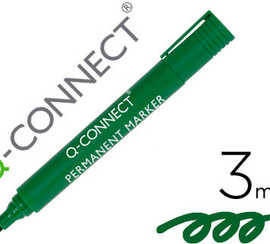 marqueur-q-connect-permanent-p-ointe-ogive-traca-3mm-rasistante-corps-plastique-coloris-vert