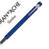 STYLO-PLUME CARAN D'ACHE 840 POP LINE PLUME MOYENNE CORPS ALUMINIUM COLORIS BLEU AVEC ÉTUI STYLO-PLUME CARAN D'ACHE 840 POP LINE PLUME MOYENNE CORPS ALUMINIUM COLORIS BLEU AVEC ÉTUI