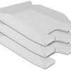 CORBEILLE ACOURRIER Q-CONNECT POLYPROPYLENE DOCUMENTS A4 240X320MM EMPILABLE 350X255X65MM COLORIS GRIS OPAQUE CORBEILLE ACOURRIER Q-CONNECT POLYPROPYLENE DOCUMENTS A4 240X320MM EMPILABLE 350X255X65MM COLORIS GRIS OPAQUE