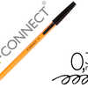 STYLO-BILLE Q-CONNECT ÉCRITURE FINE 0.3MM ENCRE CLASSIQUE BILLE INDÉFORMABLE CAPUCHON ENCRE COULEUR NOIR STYLO-BILLE Q-CONNECT ÉCRITURE FINE 0.3MM ENCRE CLASSIQUE BILLE INDÉFORMABLE CAPUCHON ENCRE COULEUR NOIR