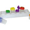 PALETTE PEINTURE SAFETOOL 6 POTS 3 PETITS 3 GRANDS COUVERCLE PALETTE PEINTURE SAFETOOL 6 POTS 3 PETITS 3 GRANDS COUVERCLE