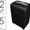 DESTRUCTEUR Q-CONNECT Q12CC AU TOMATIQUE COUPE CROISAE 5.6X55MM CAPACITA 12F DATRUIT TROMBONES 15L 317X226X515MM 7.3KG DESTRUCTEUR Q-CONNECT Q12CC AU TOMATIQUE COUPE CROISAE 5.6X55MM CAPACITA 12F DATRUIT TROMBONES 15L 317X226X515MM 7.3KG