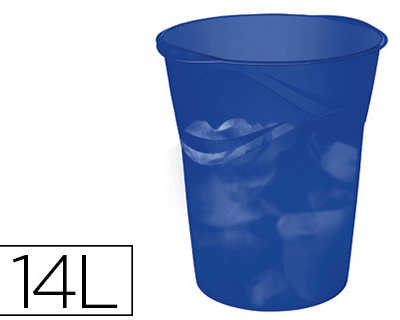 corbeille-apapier-cep-polypro-pylene-rasistant-forme-conique-poignaes-ergonomiques-14l-305x290x334mm-happy-bleu