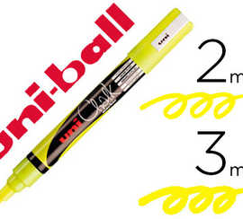 marqueur-uniball-craie-chalk-m-arker-pointe-fine-2-3mm-craie-liquide-couleur-lumineuse-jaune-fluo