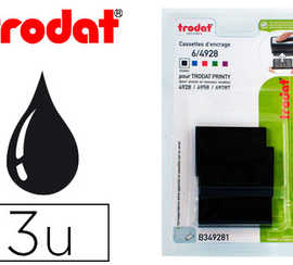 recharge-tampon-trodat-4928-49-58-4928t-noir-blister-3-unitas
