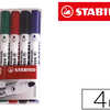 MARQUEUR STABILO PLAN TABLEAU BLANC POINTE OGIVE ASSORTIMENT 4 UNITÉS MARQUEUR STABILO PLAN TABLEAU BLANC POINTE OGIVE ASSORTIMENT 4 UNITÉS