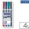 MARQUEUR STAEDTLER PERMANENT L UMOCOLOR DUO MULTI-USAGES DOUBLE POINTE 0.6 ET 1.5MM ENCRE DRY SAFE ATUI CHEVALET 4 UNITA MARQUEUR STAEDTLER PERMANENT L UMOCOLOR DUO MULTI-USAGES DOUBLE POINTE 0.6 ET 1.5MM ENCRE DRY SAFE ATUI CHEVALET 4 UNITA