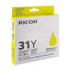 Ricoh GC-31Y Toner Yellow GXE3300N/3350N Ricoh GC-31Y Toner Yellow GXE3300N/3350N