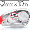 CORRECTEUR PRITT COMPACT DAVID OIR RUBAN 4.2MMX10M 1 LIGNE APPLICATION FRONTALE RAACRITURE IMMADIATE PROTECTION EMBOUT