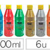 GOUACHE ACRYLIQUE PABAO ACRYLC OLOR INDALABILE COUVRANTE BRILLANTE TOUS SUPPORTS COLORIS PAILLETTAS LOT 6 FLACONS 500ML GOUACHE ACRYLIQUE PABAO ACRYLC OLOR INDALABILE COUVRANTE BRILLANTE TOUS SUPPORTS COLORIS PAILLETTAS LOT 6 FLACONS 500ML