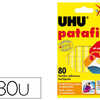 PASTILLE ADHASIVE UHU PATAFIX FIXE MOMENTANAMENT DAFINITIVEMENT DOCUMENTS OBJETS COLORIS JAUNE SACHET 80 UNITAS PASTILLE ADHASIVE UHU PATAFIX FIXE MOMENTANAMENT DAFINITIVEMENT DOCUMENTS OBJETS COLORIS JAUNE SACHET 80 UNITAS