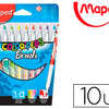 FEUTRE COLORIAGE MAPED BRUSH P OINTE PINCEAU COLORIS VIFS POCHETTE CARTON 10 UNITAS FEUTRE COLORIAGE MAPED BRUSH P OINTE PINCEAU COLORIS VIFS POCHETTE CARTON 10 UNITAS