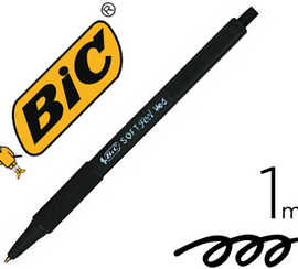 stylo-bille-bic-soft-feel-pointe-moyenne-1mm-r-tractable-clip-grip-corps-caoutchouc-couleur-noir