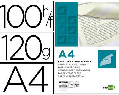papier-verg-liderpapel-a4-120g-m2-filigran-haute-gamme-unicolore-cr-me-paquet-100f