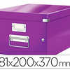 BOÎTE ARCHIVES ESSELTE CLICK&S TORE WOW POLYPROPYLENE LAMINA 281X200X370MM FORMAT MEDIUM POIGNAE TRANSPORT COLORIS VIOLE BOÎTE ARCHIVES ESSELTE CLICK&S TORE WOW POLYPROPYLENE LAMINA 281X200X370MM FORMAT MEDIUM POIGNAE TRANSPORT COLORIS VIOLE