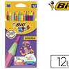 CRAYON COULEUR BIC KIDS EVOLUT ION CIRCUS 175MM SANS BOIS MINE SUPER SOLIDE TRES COLORA ATUI CARTON 12 UNITAS CRAYON COULEUR BIC KIDS EVOLUT ION CIRCUS 175MM SANS BOIS MINE SUPER SOLIDE TRES COLORA ATUI CARTON 12 UNITAS