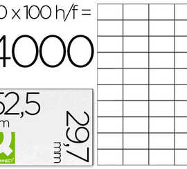 atiquette-adhasive-q-connect-5-2-5x29-7mm-coins-droits-imprimante-jet-encre-laser-copieur-bo-te-100-feuilles-4000-unitas