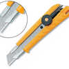 CUTTER OLFA L1 CORPS ABS LAME ACIER 18MM BLOCAGE PAR MOLETTE GUIDE LAME LONGUEUR 147MM CUTTER OLFA L1 CORPS ABS LAME ACIER 18MM BLOCAGE PAR MOLETTE GUIDE LAME LONGUEUR 147MM