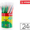 FEUTRE COLORIAGE STABILO TRIO JUMBO POINTE XXL BLOQUAE GRIP TRIANGULAIRE COULEURS ASSORTIES POT MATAL 24 UNITAS FEUTRE COLORIAGE STABILO TRIO JUMBO POINTE XXL BLOQUAE GRIP TRIANGULAIRE COULEURS ASSORTIES POT MATAL 24 UNITAS