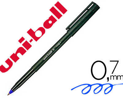 feutre-roller-uniball-103-bleu