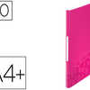 PROTÈGE-DOCUMENTS LEITZ WOW POLYPROPYLÈNE 40 POCHETTES 80 VUES 231X16X310MM ÉTIQUETTE DOS COLORIS ROSE MÉTALLISÉ PROTÈGE-DOCUMENTS LEITZ WOW POLYPROPYLÈNE 40 POCHETTES 80 VUES 231X16X310MM ÉTIQUETTE DOS COLORIS ROSE MÉTALLISÉ