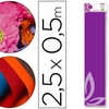 PAPIER CRÉPON LIDERPAPEL 34G/M 2 50CMX2.5M UNICOLORE VIOLET CLASSIQUE PAPIER CRÉPON LIDERPAPEL 34G/M 2 50CMX2.5M UNICOLORE VIOLET CLASSIQUE