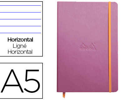 carnet-rhodia-webnotebook-a5-1-4-8x21cm-couverture-simili-cuir-lilas-192-pages-90g-ligna-alastique-marque-page-orange