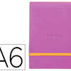 POCHETTE RHODIARAMA WEBPOCKET A6 9X14CM COUVERTURE SIMILI CUIR LILAS INTÉRIEUR IMPRIMÉ FERMETURE ÉLASTIQUE ORANGE POCHETTE RHODIARAMA WEBPOCKET A6 9X14CM COUVERTURE SIMILI CUIR LILAS INTÉRIEUR IMPRIMÉ FERMETURE ÉLASTIQUE ORANGE