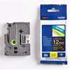 CASSETTE COMPATIBLE BROTHER TZE-335 BLANC SUR NOIR 12MM / 8M CASSETTE COMPATIBLE BROTHER TZE-335 BLANC SUR NOIR 12MM / 8M