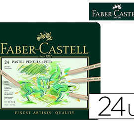 crayon-faber-castell-pitt-pastel-sec-pigments-premi-re-qualite-bo-te-m-tal-24u