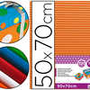 CARTON ONDULÉ LIDERPAPEL 50X70CM 320G/M2 UNICOLORE ORANGE CARTON ONDULÉ LIDERPAPEL 50X70CM 320G/M2 UNICOLORE ORANGE