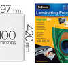 POCHETTE PLASTIFICATION FELLOW ES ACHAUD POLYESTER TRANSPARENT RASISTANT EAU FORMAT A3 100 MICRONS BOÎTE 100 UNITAS POCHETTE PLASTIFICATION FELLOW ES ACHAUD POLYESTER TRANSPARENT RASISTANT EAU FORMAT A3 100 MICRONS BOÎTE 100 UNITAS