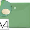POCHETTE ENVELOPPE LIDERPAPEL POLYPROPYLENE 180 MICRONS A4 297X210MM FERMETURE VELCRO COLORIS VERT POCHETTE ENVELOPPE LIDERPAPEL POLYPROPYLENE 180 MICRONS A4 297X210MM FERMETURE VELCRO COLORIS VERT
