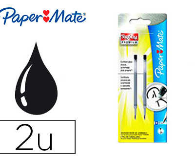 recharge-paper-mate-stylo-roller-replay-premium-encre-effa-able-couleur-noir-set-2-unit-s