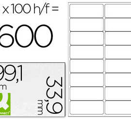 atiquette-adhasive-q-connect-9-9x33-9mm-coins-arrondis-imprimante-jet-encre-laser-copieur-bo-te-100-feuilles-1600-unitas