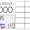 ATIQUETTE ADHASIVE APLI AGIPA MULTI-USAGE 105X57MM TOUTE IMPRIMANTE BOÎTE 1000 UNITAS ATIQUETTE ADHASIVE APLI AGIPA MULTI-USAGE 105X57MM TOUTE IMPRIMANTE BOÎTE 1000 UNITAS