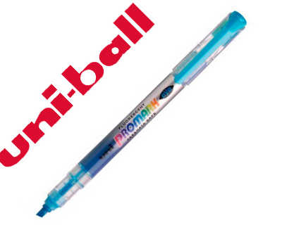 surligneur-uniball-promark-eye-bleu