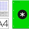BLOC NOTES LIDERPAPEL ANTARTIK 100 FEUILLES ENCOLLÉES 100G A4 QUADRILLAGE 5MM COLORIS VERT BLOC NOTES LIDERPAPEL ANTARTIK 100 FEUILLES ENCOLLÉES 100G A4 QUADRILLAGE 5MM COLORIS VERT