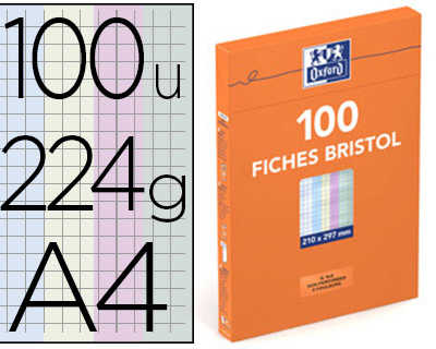 fiche-bristol-oxford-224g-210x-297mm-non-perforae-quadrillage-5x5mm-coloris-assortis-bo-te-chevalet-100-unitas