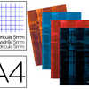 CAHIER BROCHA CLAIREFONTAINE P APIER VALIN VELOUTA REMBORDA RIGIDE A4 21X29,7CM 192 PAGES 90G 5X5MM CAHIER BROCHA CLAIREFONTAINE P APIER VALIN VELOUTA REMBORDA RIGIDE A4 21X29,7CM 192 PAGES 90G 5X5MM
