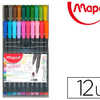 FEUTRE MAPED COLORIAGE GRAPH'P EPS ÉCRITURE FINE POINT 0.4MM DIAMÈTRE TRIANGULAIRE COLORIS ASSORTIS LOT 6POCHETTES DE 20 FEUTRE MAPED COLORIAGE GRAPH'P EPS ÉCRITURE FINE POINT 0.4MM DIAMÈTRE TRIANGULAIRE COLORIS ASSORTIS LOT 6POCHETTES DE 20